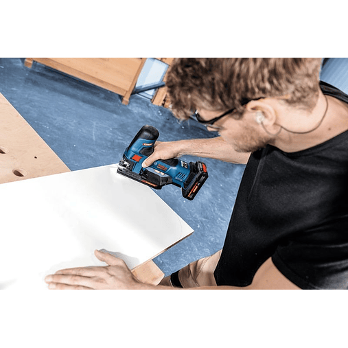 Serra vertical tico-tico sem fio EXPERT EXST18V-155S + Mala L-BOXX BOSCH 7