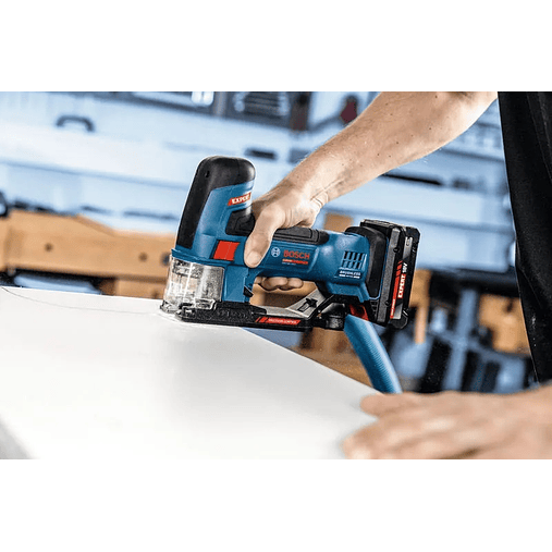 Serra vertical tico-tico sem fio EXPERT EXST18V-155S + Mala L-BOXX BOSCH 9