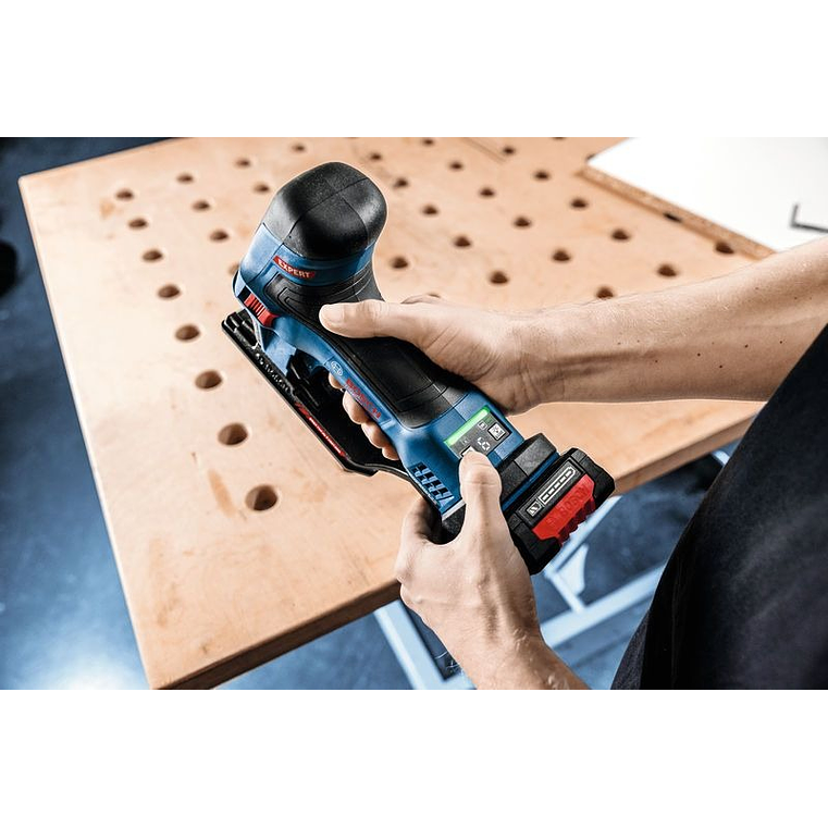 Serra vertical tico-tico sem fio EXPERT EXST18V-155S + Mala L-BOXX BOSCH 11