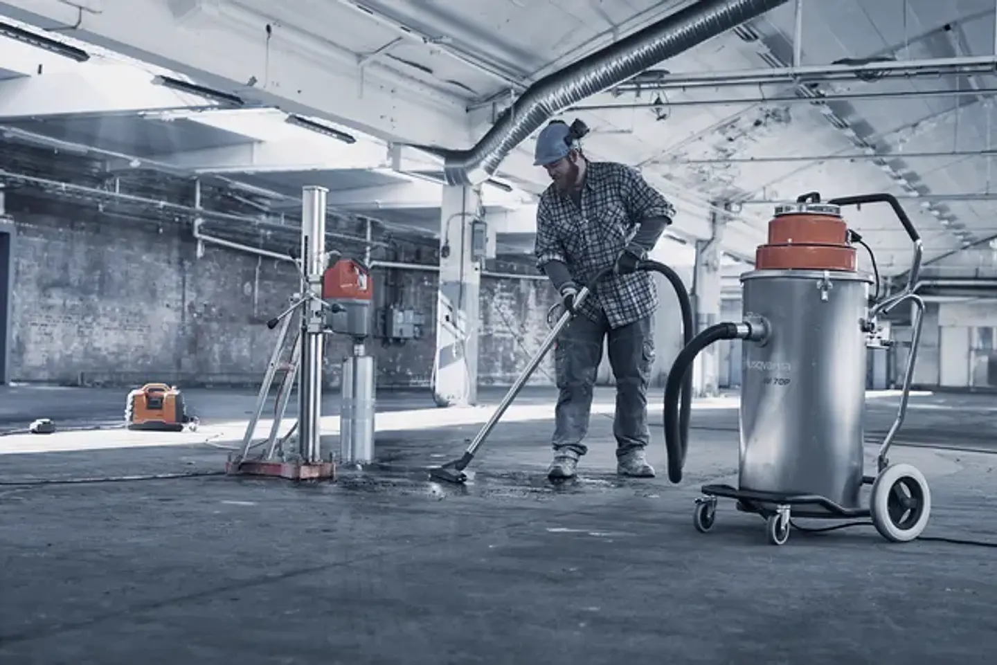 Aspirador Lama / Sistema de Reciclagem de Agua para Caroteadoras W70 P HUSQVARNA 3