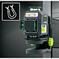 Nível Laser 4 Linhas Verdes PocketPlane-Laser 4G + Tripé UpsideDown 1.50 MT LASERLINER - Thumbnail 6