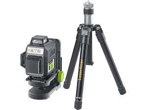Nível Laser 4 Linhas Verdes PocketPlane-Laser 4G + Tripé UpsideDown 1.50 MT LASERLINER