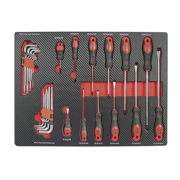 Carro de Ferramenta com 7 Gavetas e 172 Peças 7029H RATIO (EXCLUSIVO ONLINE) 5