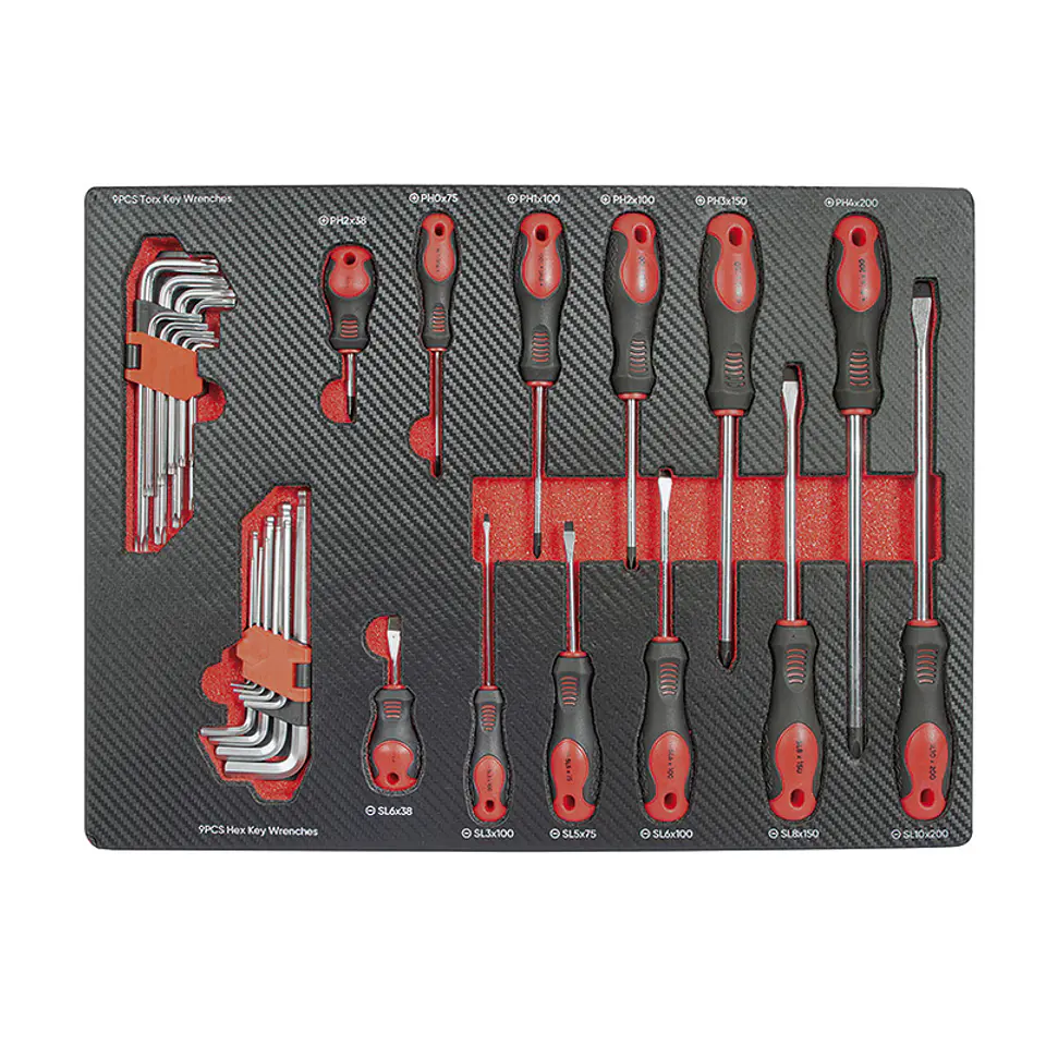 Carro de Ferramenta com 7 Gavetas e 172 Peças 7029H RATIO (EXCLUSIVO ONLINE) 5