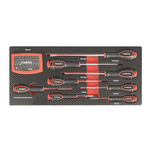 Caixa de Ferramentas Metálica com 143 Peças 6992 RATIO (EXCLUSIVO ONLINE) 5