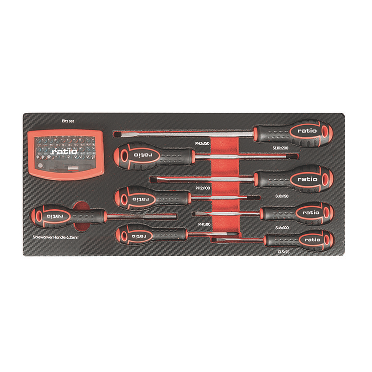 Caixa de Ferramentas Metálica com 143 Peças 6992 RATIO (EXCLUSIVO ONLINE) 5