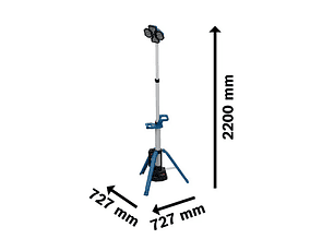 Torre de iluminação sem fio GLT18V-5000 BOSCH