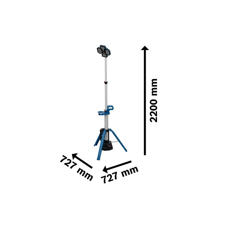 Torre de iluminação sem fio GLT18V-5000 BOSCH 2