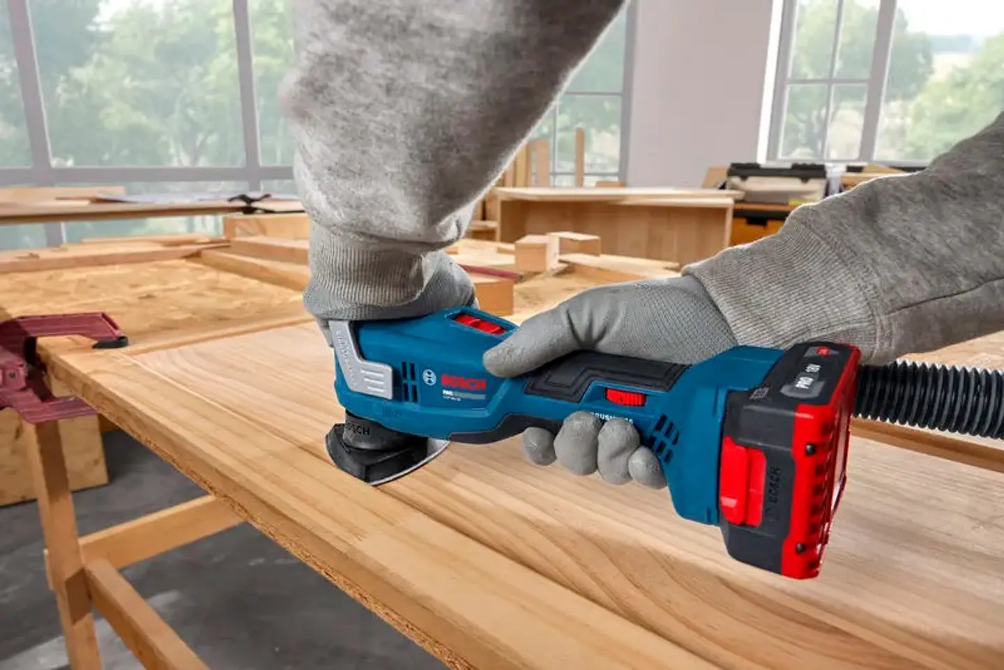 Ferramenta multifunções sem fio PRO GOP18V-30 BOSCH 6