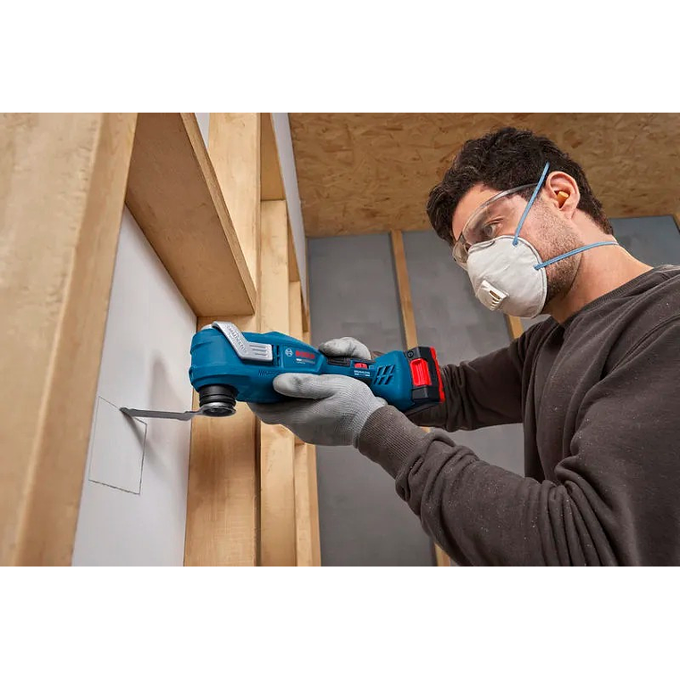 Ferramenta multifunções sem fio PRO GOP18V-30 + mala L-BOXX 136 BOSCH 5