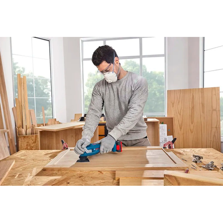 Ferramenta multifunções sem fio PRO GOP18V-30 + mala L-BOXX 136 BOSCH 7