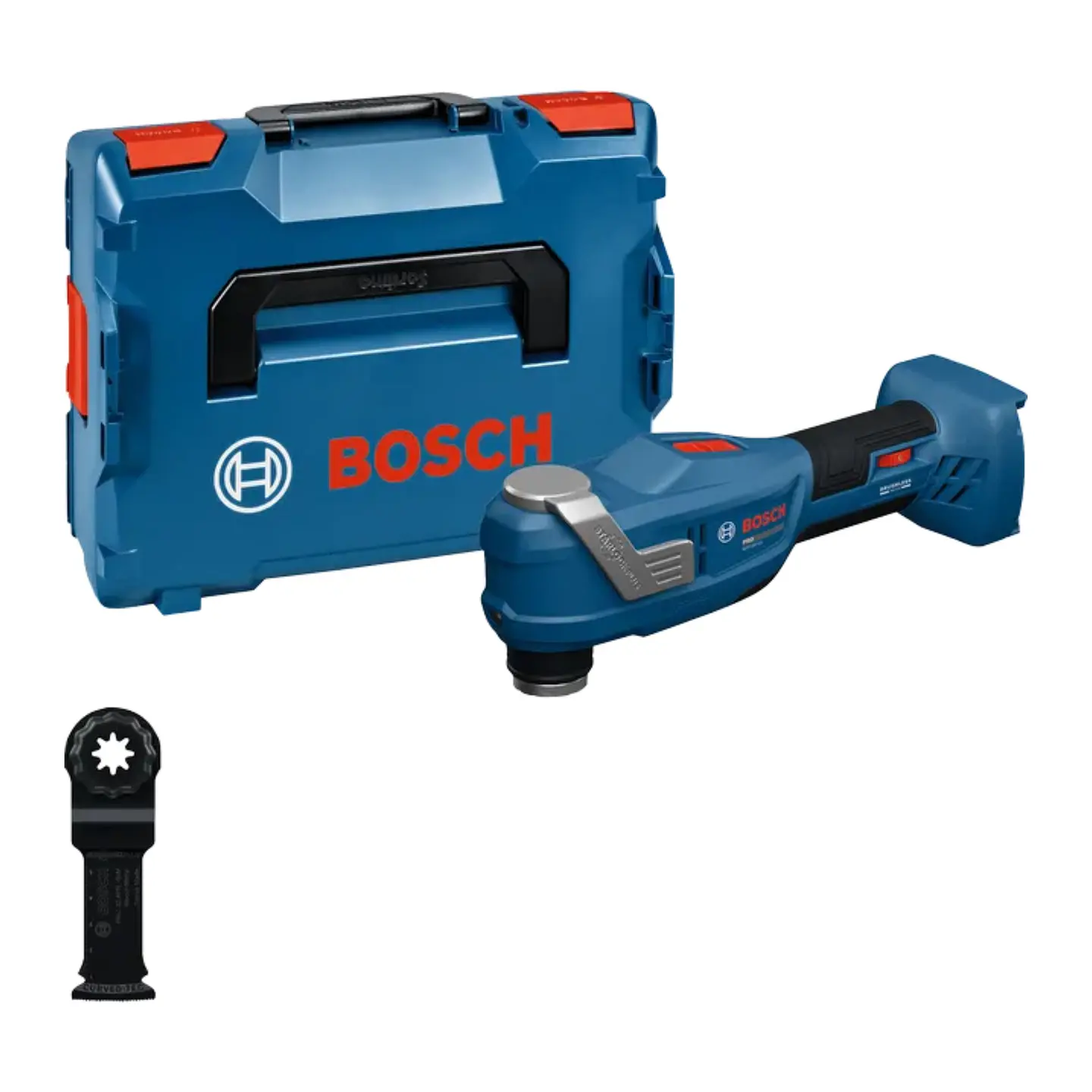 Ferramenta multifunções sem fio PRO GOP18V-30 + mala L-BOXX 136 BOSCH 1