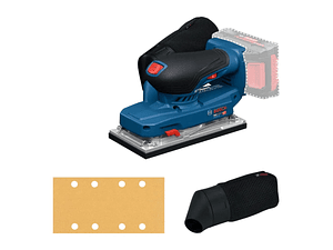 Lixadeira Vibratória sem fio PRO HEAVY DUTY GSS18V-18 + Mala L-BOXX 162 BOSCH