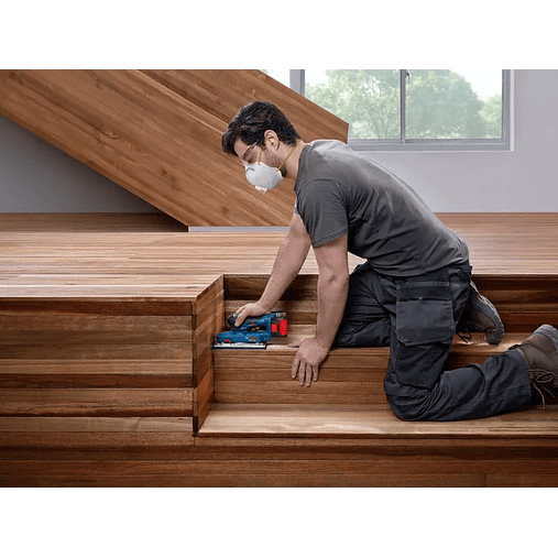 Lixadeira Vibratória sem fio PRO HEAVY DUTY GSS18V-18 + Mala L-BOXX 162 BOSCH 5