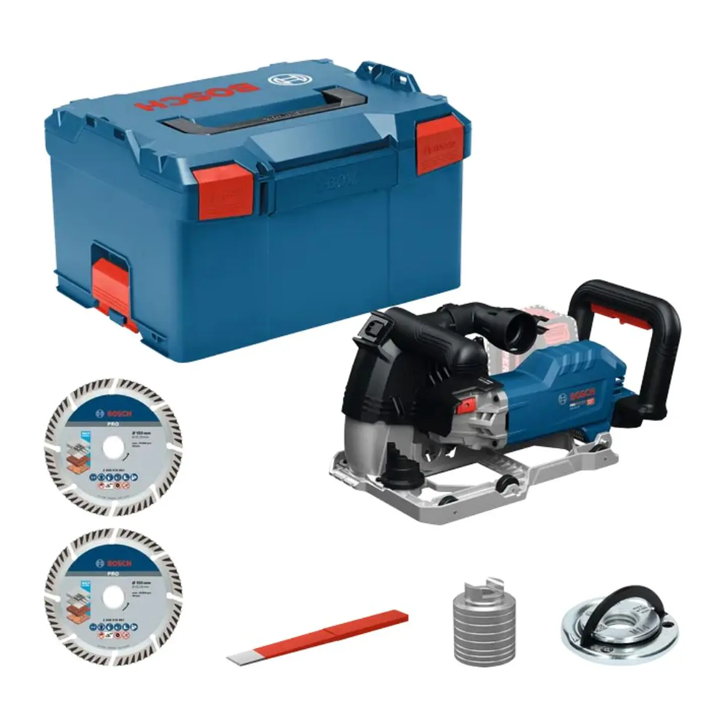 Fresadora de abrir roços sem fio PRO Heavy Duty GNF18V-40 + Mala L-BOXX 238 BOSCH 1