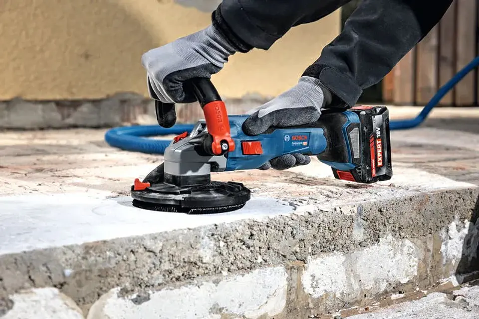 Lixadeira de betão sem fio PRO HEAVY DUTY GBR 18V-15 S BOSCH 6