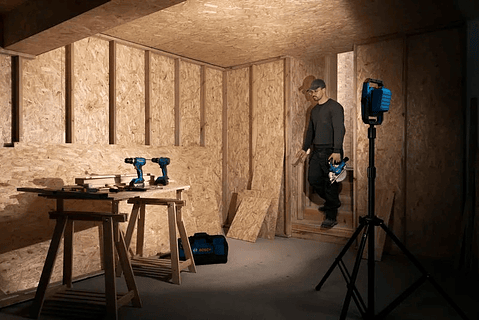 Projetor de Obra sem fio PRO HEAVY DUTY GLI18V-3000 BOSCH