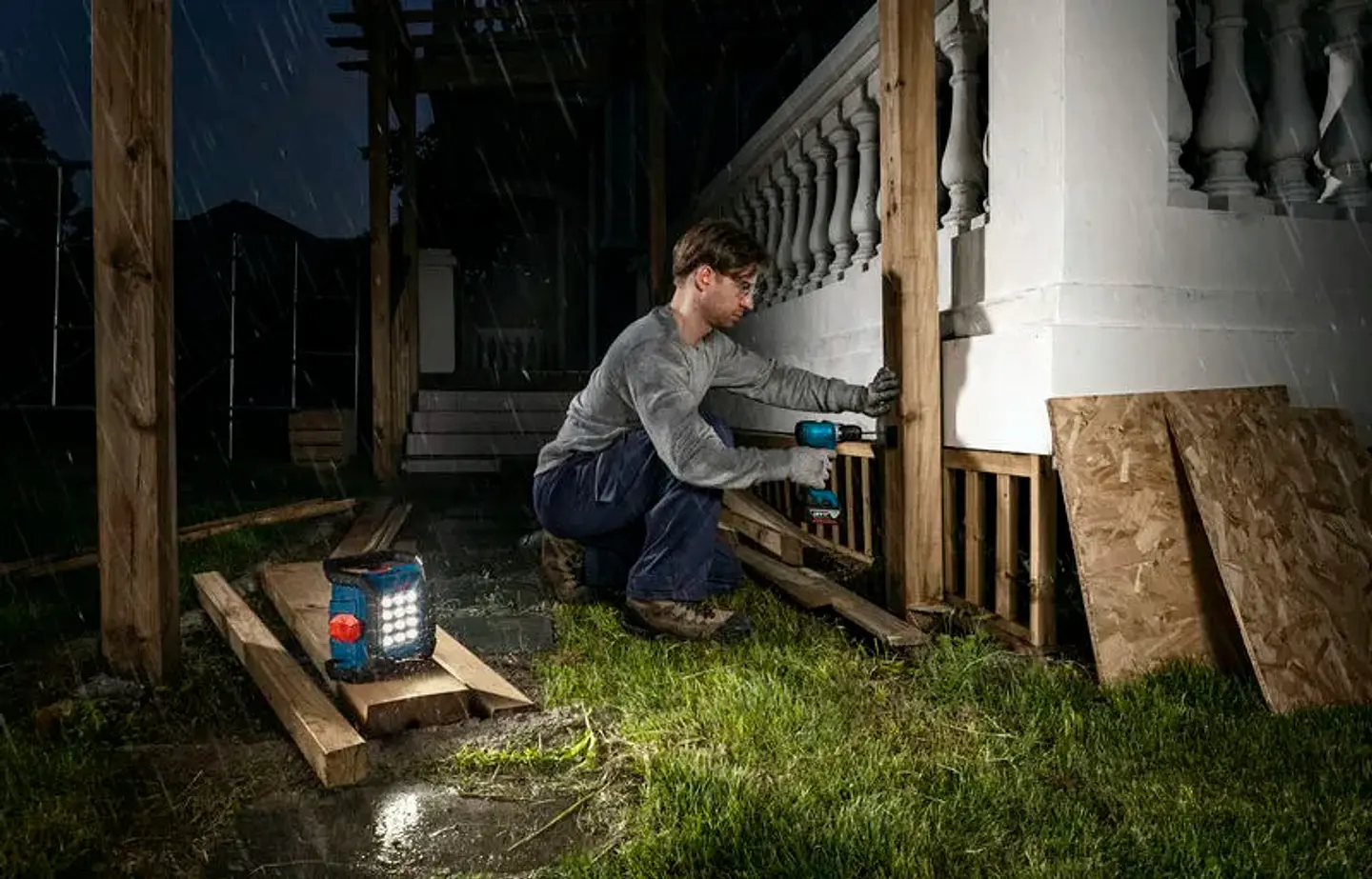 Projetor de Obra sem fio PRO HEAVY DUTY GLI18V-1500 BOSCH 2