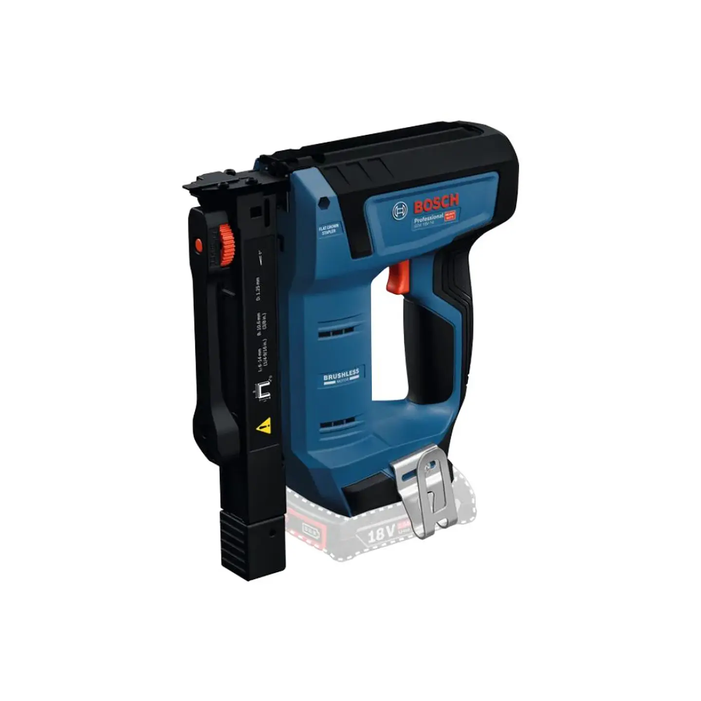 Agrafador para madeira sem fio PRO HEAVY DUTY GTH 18V-14 + L-BOXX 136 BOSCH 2