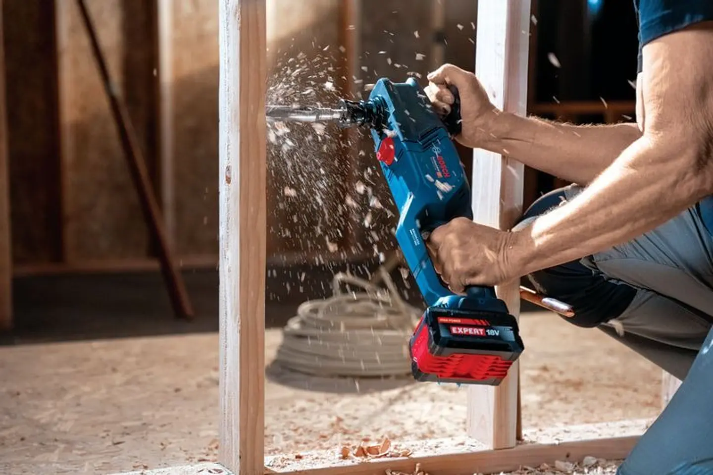 Berbequim angular sem fio PRO HEAVY DUTY GRD 18V-127 HX BOSCH 6
