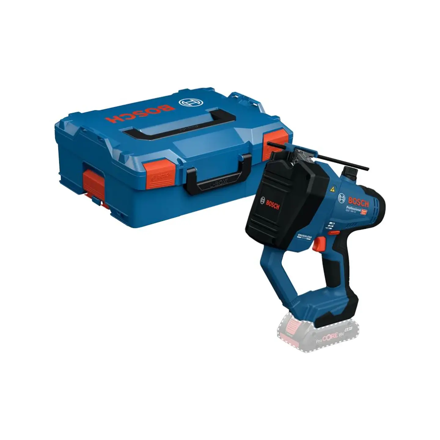 Cortador de hastes roscadas sem fio PRO HEAVY DUTY GGC 18V-12 + Mala L-BOXX 162 BOSCH 1