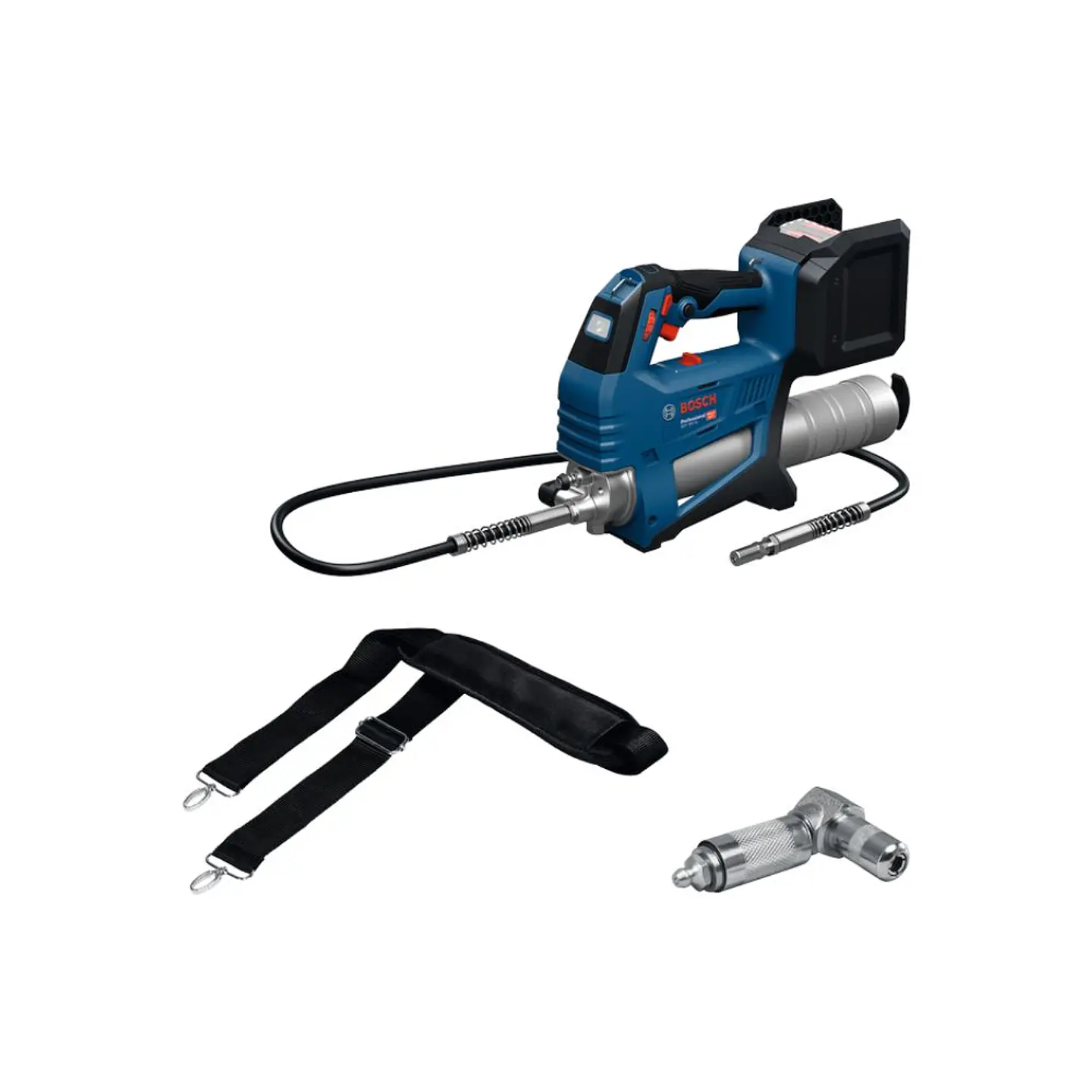 Pistola de lubrificação sem fio PRO HEAVY DUTY GFP 18V-10 + Mala XL-BOXX BOSCH  1