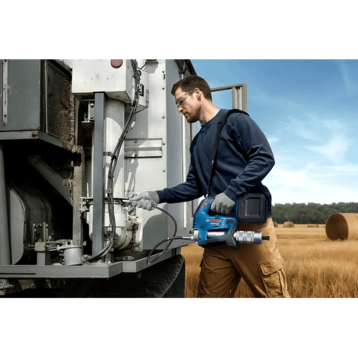 Pistolas de lubrificação sem fio PRO HEAVY DUTY GFP 18V-10 + Mala XL-BOXX BOSCH  3