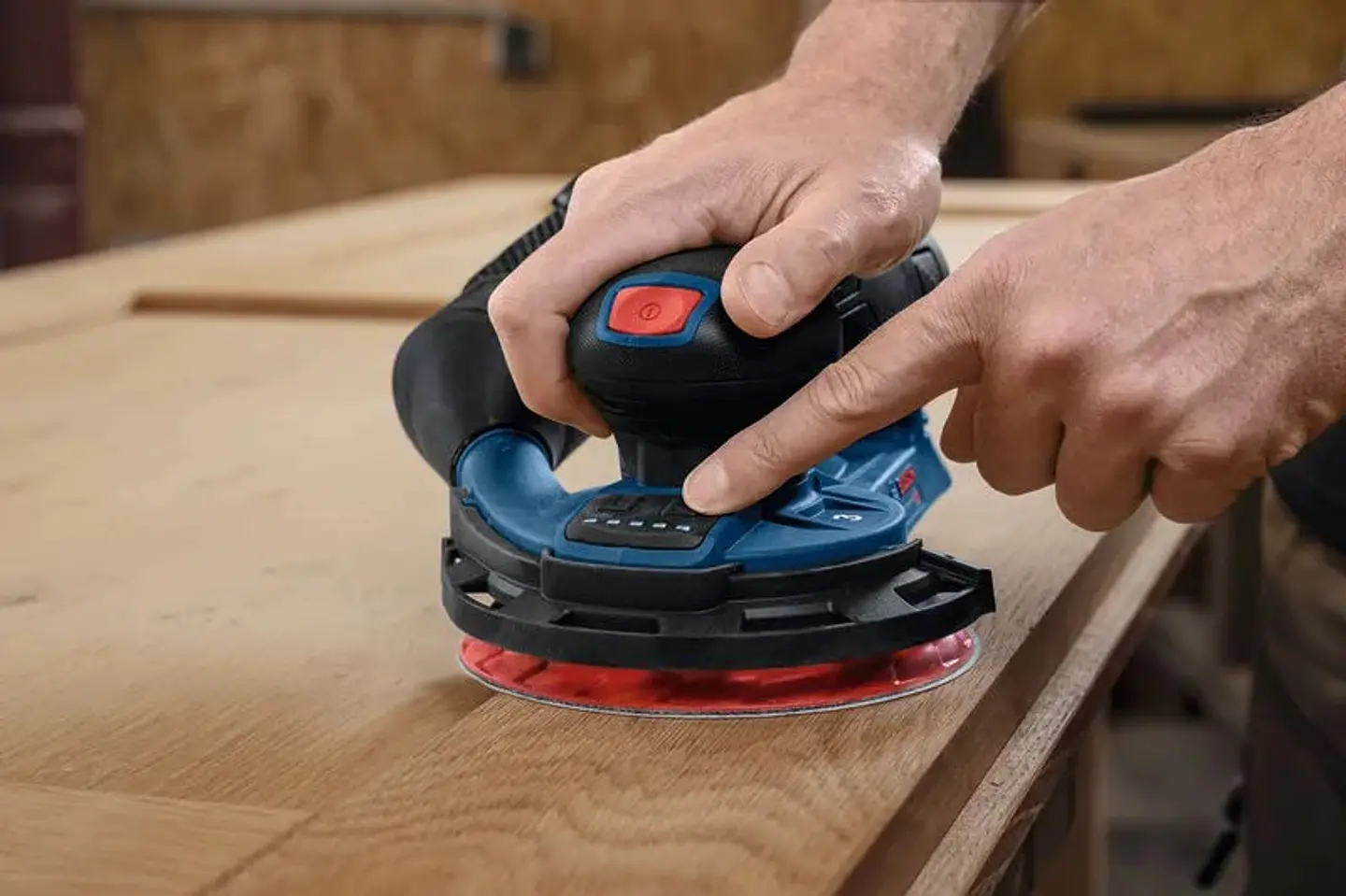 Lixadeira excêntrica sem fio PRO HEAVY DUTY GEX 12V-150-3 BOSCH  3