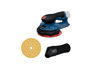 Lixadeira excêntrica sem fio PRO HEAVY DUTY GEX 12V-150-3 + Mala L-BOXX 162 BOSCH  