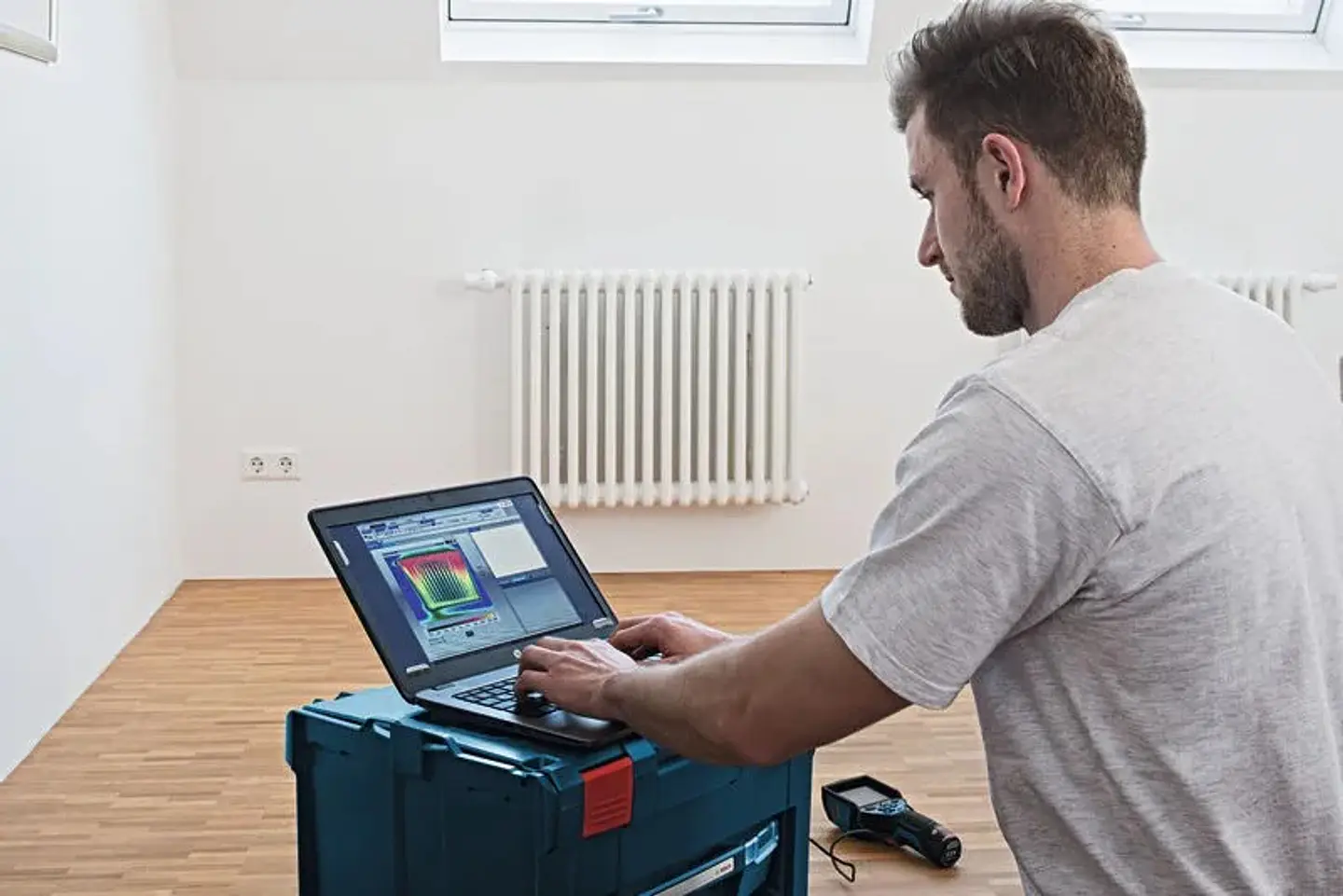 Câmara térmica PRO GTC 400 C + Mala L-BOXX 136 BOSCH 8