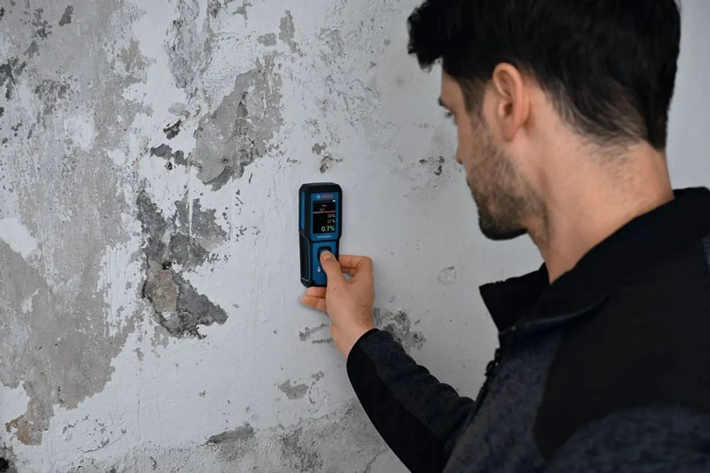 Medidor de humidade de materiais PRO GMM 1-15 BOSCH 8