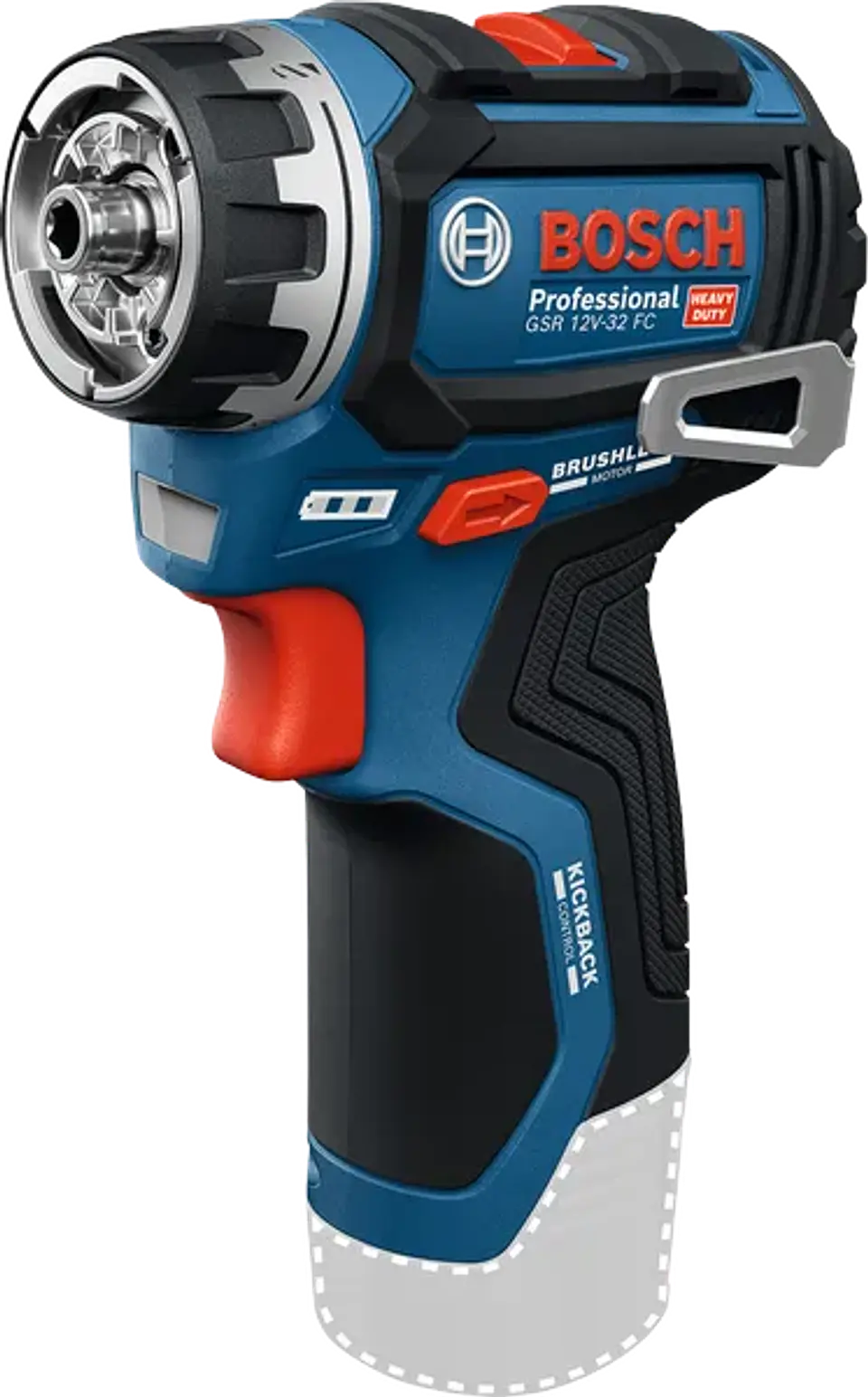 Aparafusadora sem fio PRO HEAVY DUTY GSR 12V-32 FC BOSCH 12