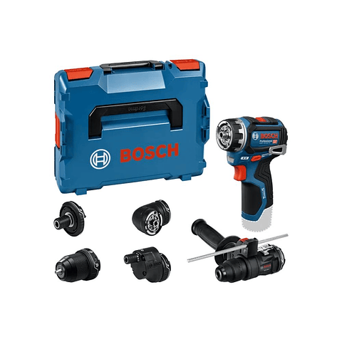Aparafusadora sem fio PRO HEAVY DUTY GSR 12V-32 FC + 5 Acessórios + Mala L-BOXX 102 BOSCH 