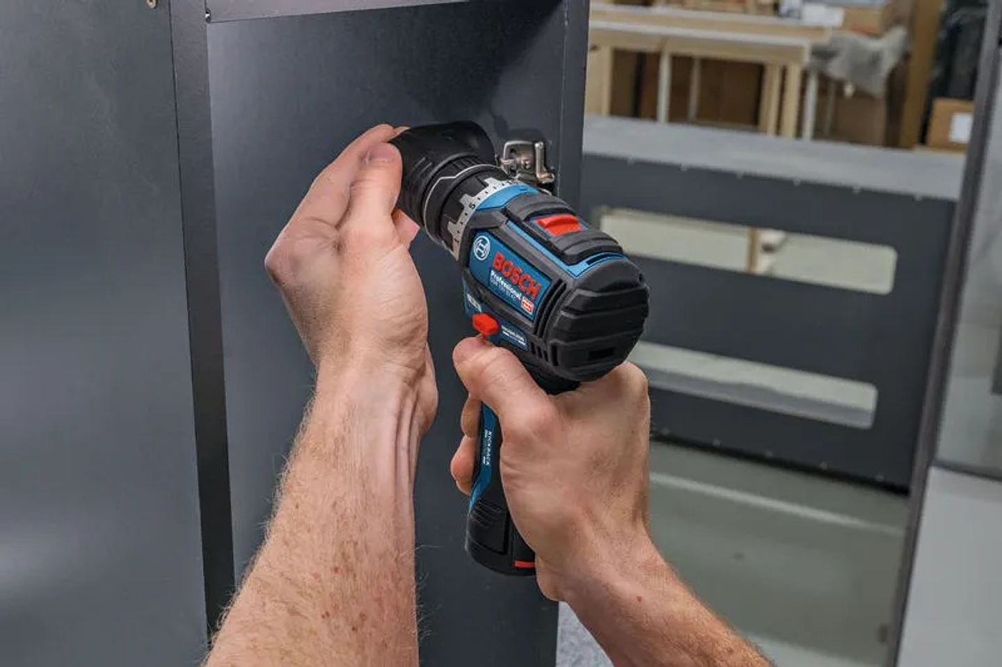 Aparafusadora sem fio PRO HEAVY DUTY GSR 12V-32 FC + 5 Acessórios + Mala L-BOXX 102 BOSCH  8