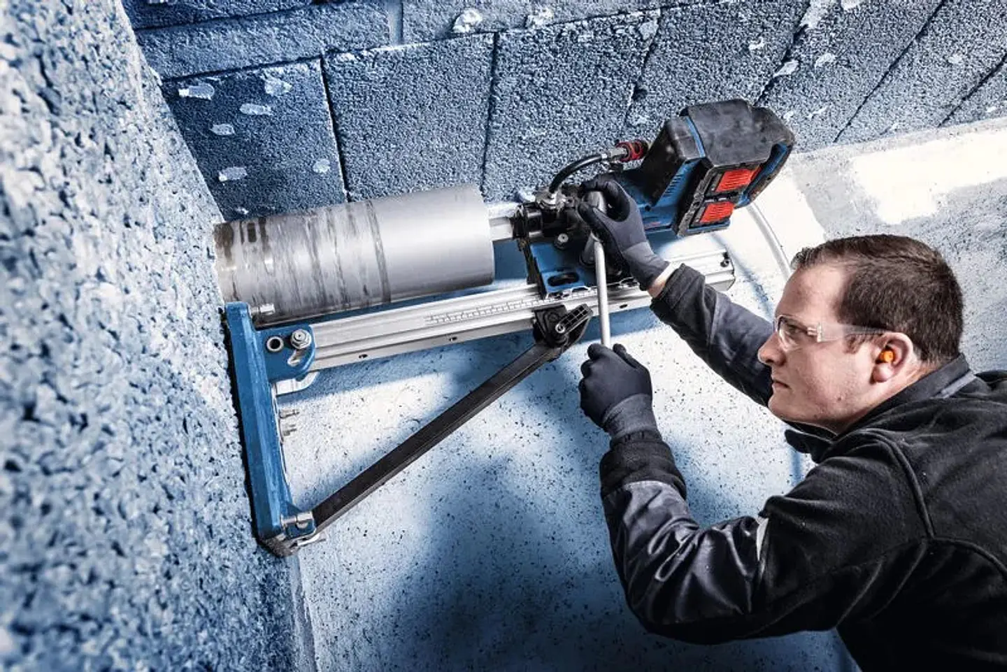 Coluna para berbequim de diamante PRO HEAVY DUTY GCR 180 (Ⅱ) BOSCH 3