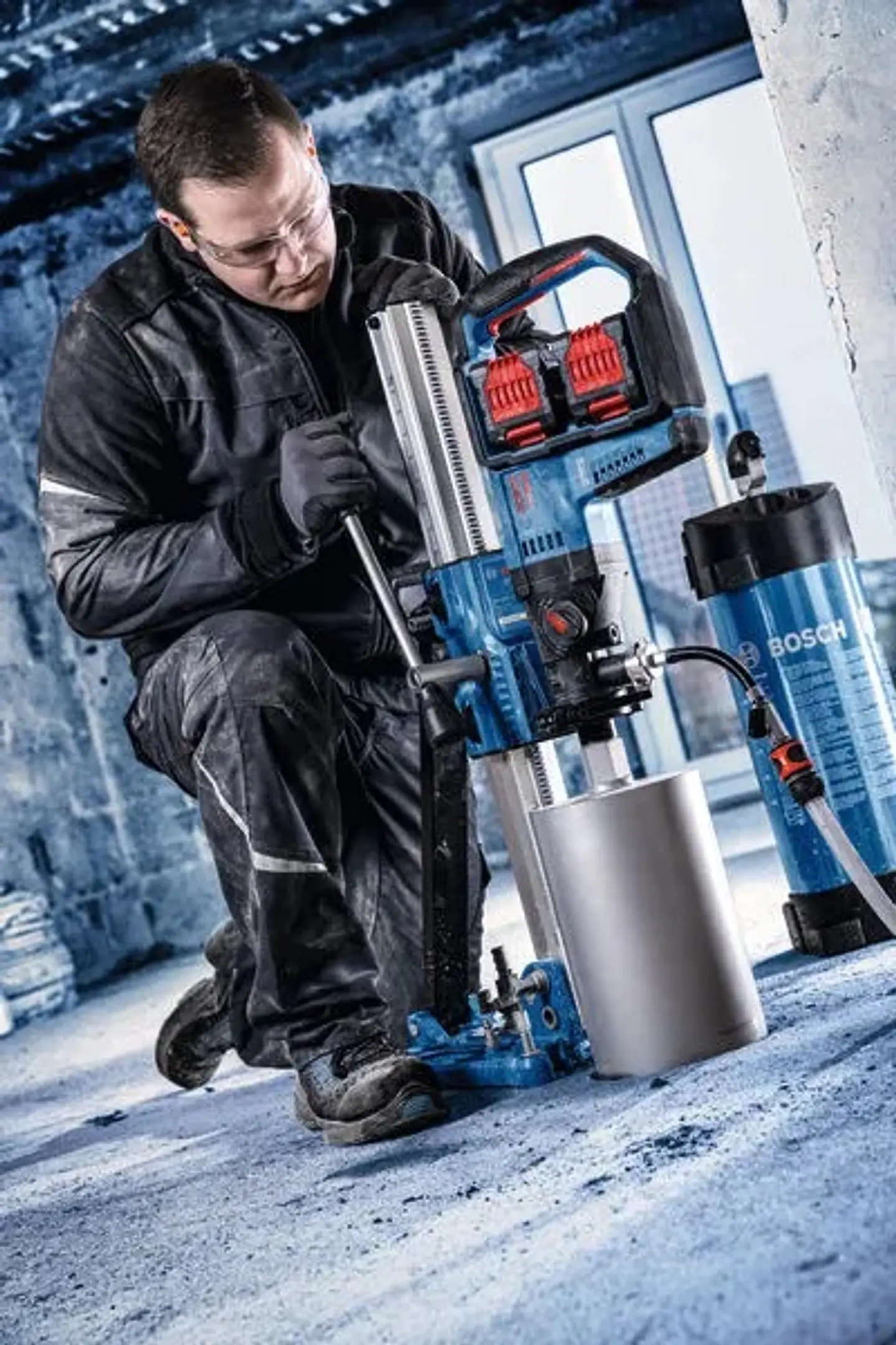 Coluna para berbequim de diamante PRO HEAVY DUTY GCR 180 (Ⅱ) BOSCH 6