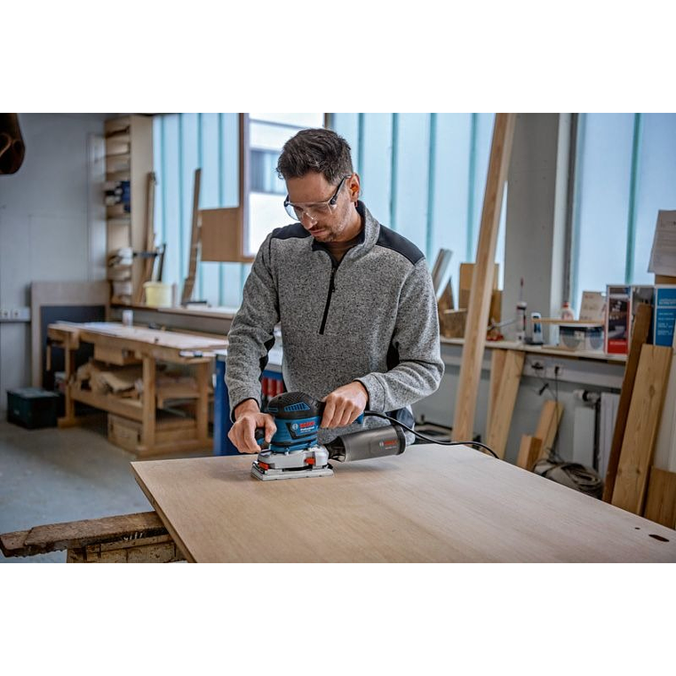 Lixadeira vibratória PRO HEAVY DUTY GSS 230 AVE + Mala L-BOXX 238 BOSCH 3