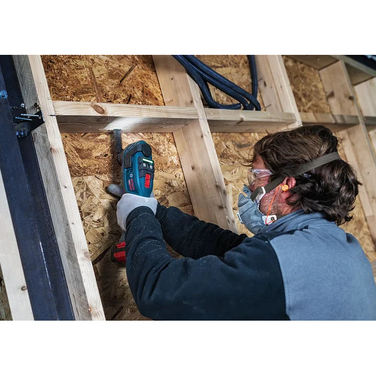 Multiferramenta sem fio EXPERT EXOP18V-40 + Mala L-BOXX 136 BOSCH 11