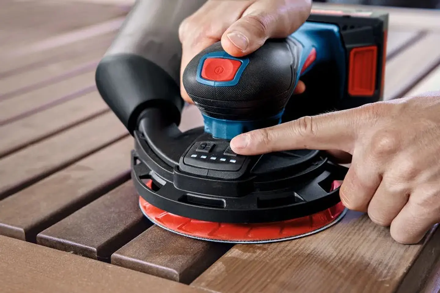 Lixadeira excêntrica sem fio EXPERT EXEX18V-150-5 BOSCH  4
