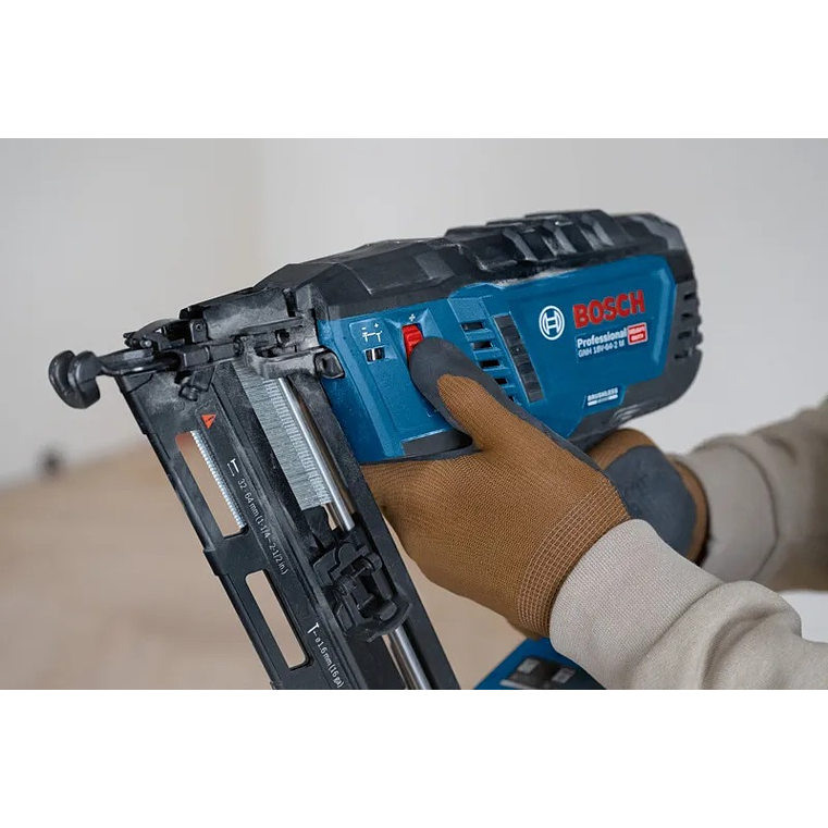 Pistola de pregos sem fio para madeira PRO HEAVY DUTY GNH 18V-64-2 M BOSCH 6