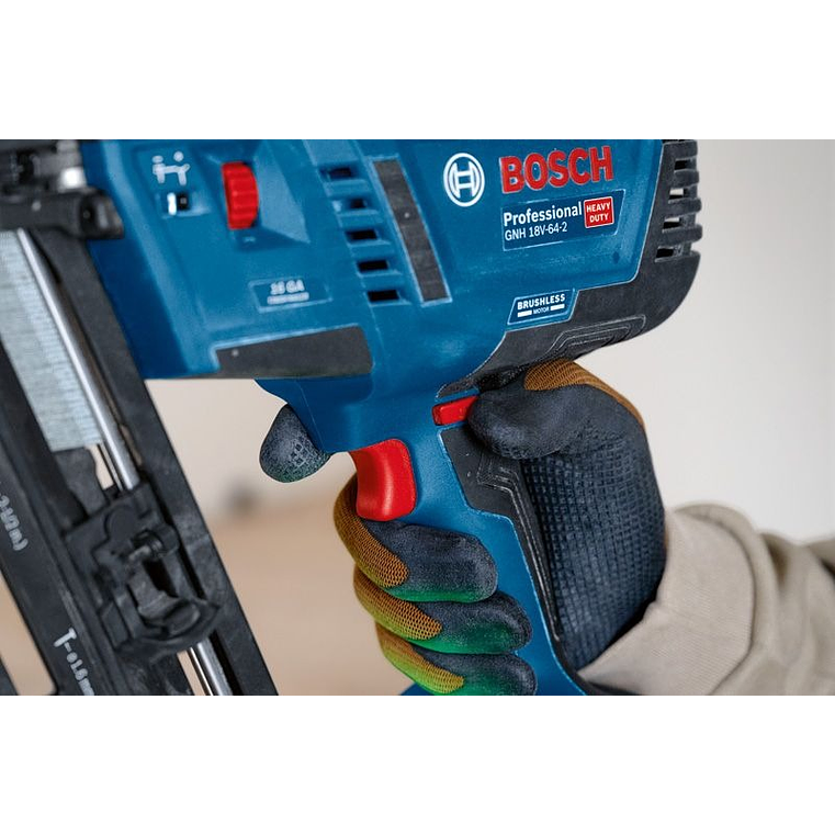 Pistola de pregos sem fio para madeira PRO HEAVY DUTY GNH 18V-64-2 BOSCH 9