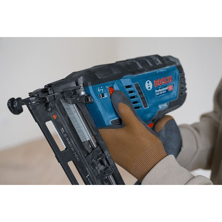 Pistola de pregos sem fio para madeira PRO HEAVY DUTY GNH 18V-64-2 + Mala L-BOXX 238BOSCH  7