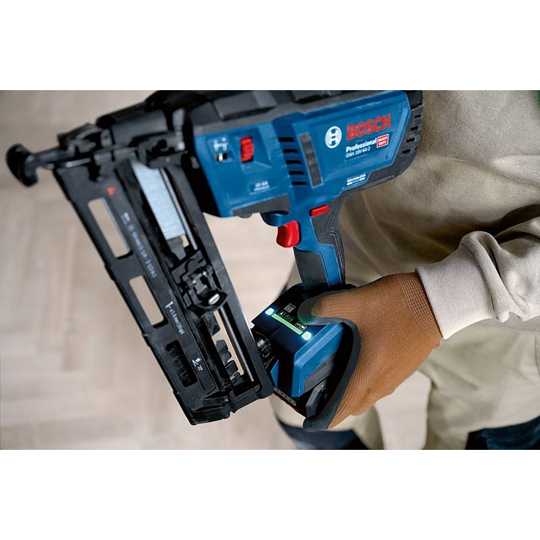 Pistola de pregos sem fio para madeira PRO HEAVY DUTY GNH 18V-64-2 + Mala L-BOXX 238BOSCH  9
