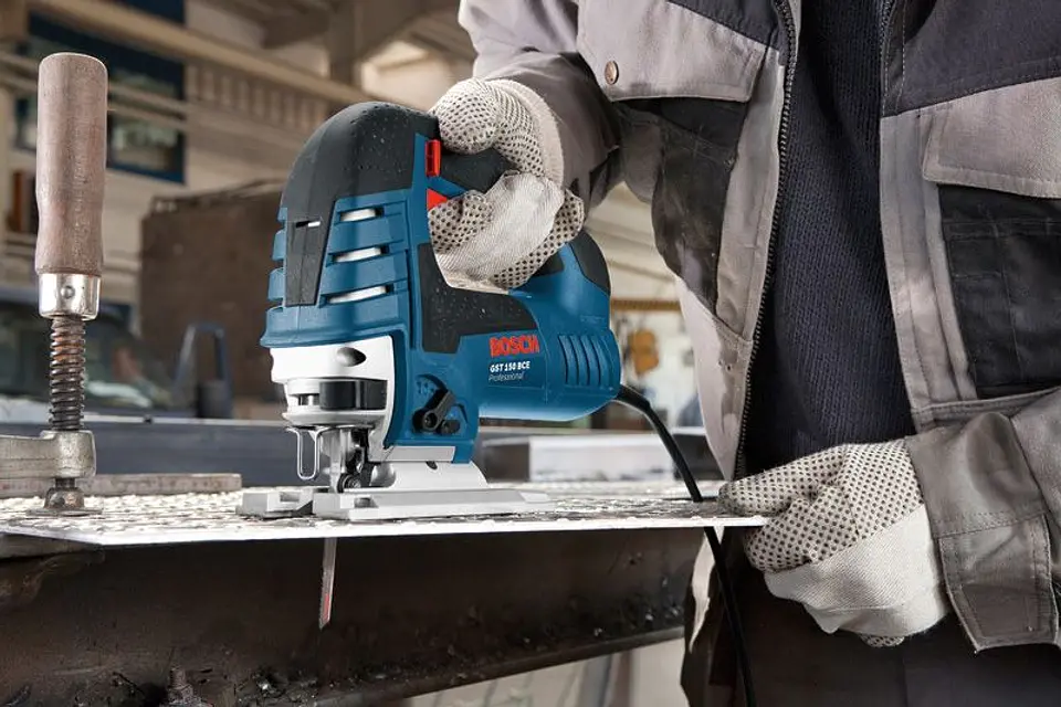 Serra vertical PRO HEAVY DUTY GST 150 BCE + Mala L-BOXX 136 BOSCH 3