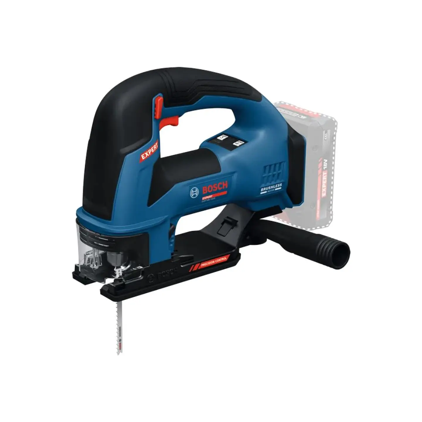 Serra vertical sem fio EXPERT EXST18V-155B BOSCH 2