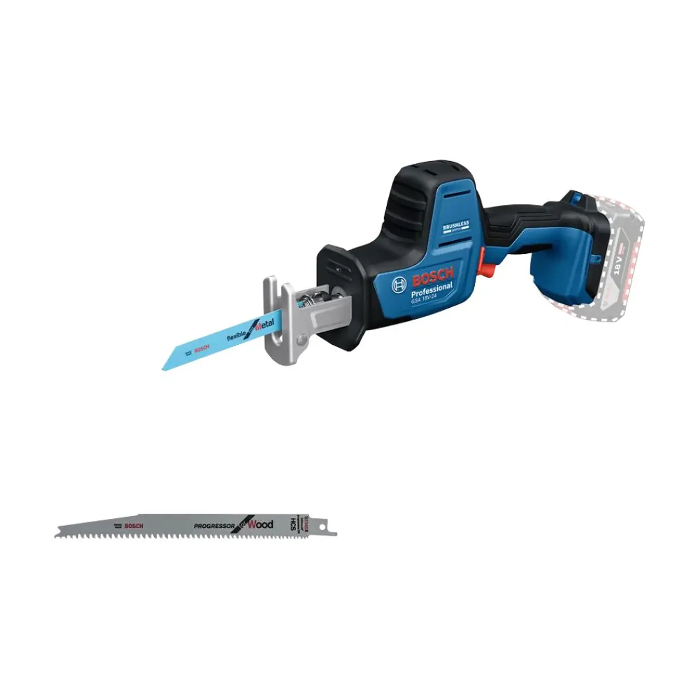 Serra de sabre sem fio PRO GSA 18V-24 BOSCH 1