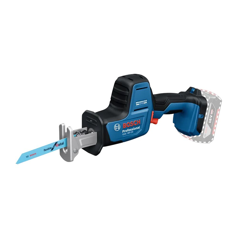Serra de sabre sem fio PRO GSA 18V-24 BOSCH 2