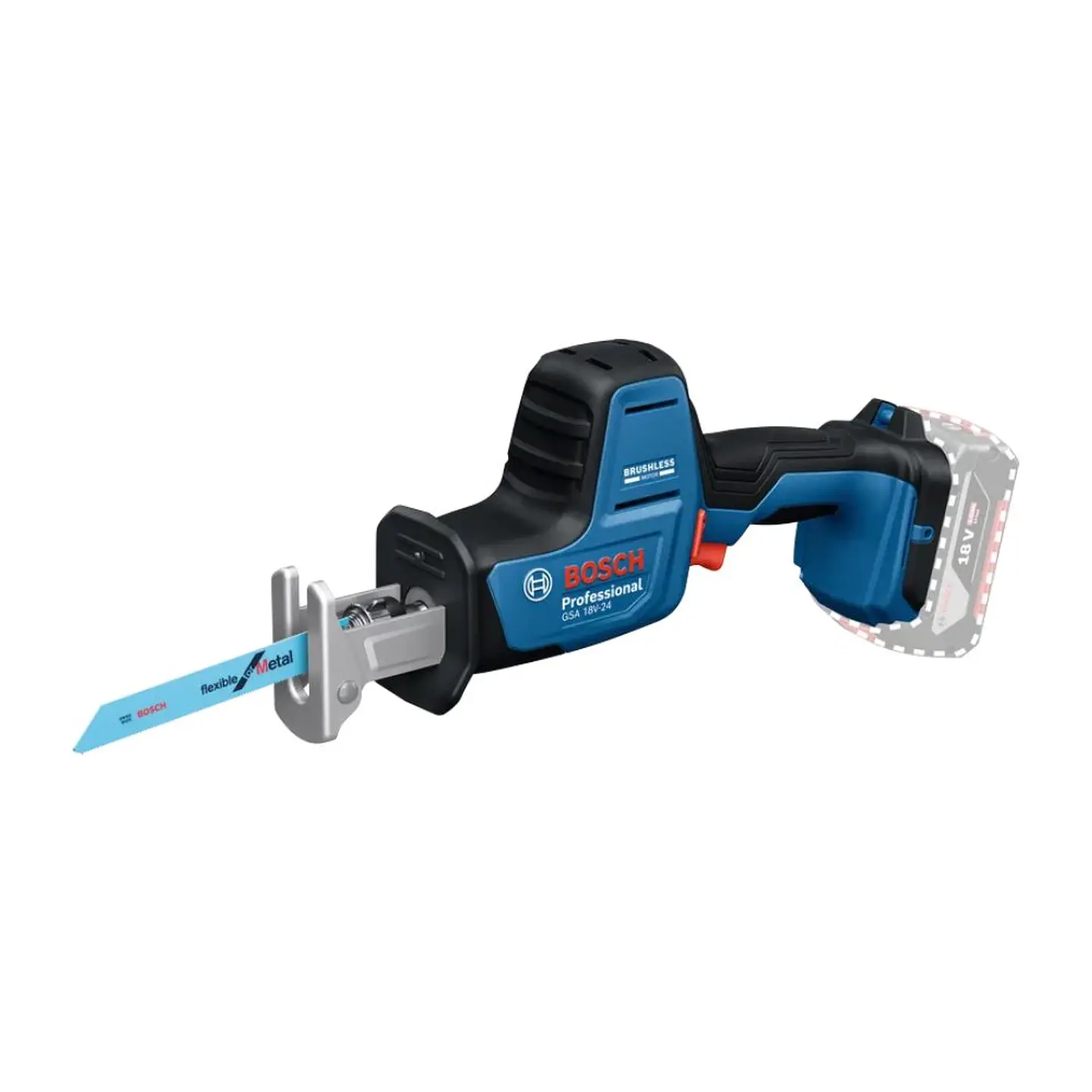 Serra de sabre sem fio PRO GSA 18V-24 BOSCH 2