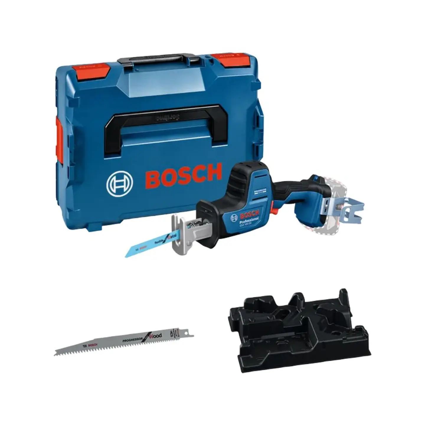 Serra de sabre sem fio PRO GSA 18V-24 com Mala L-BOXX BOSCH  1