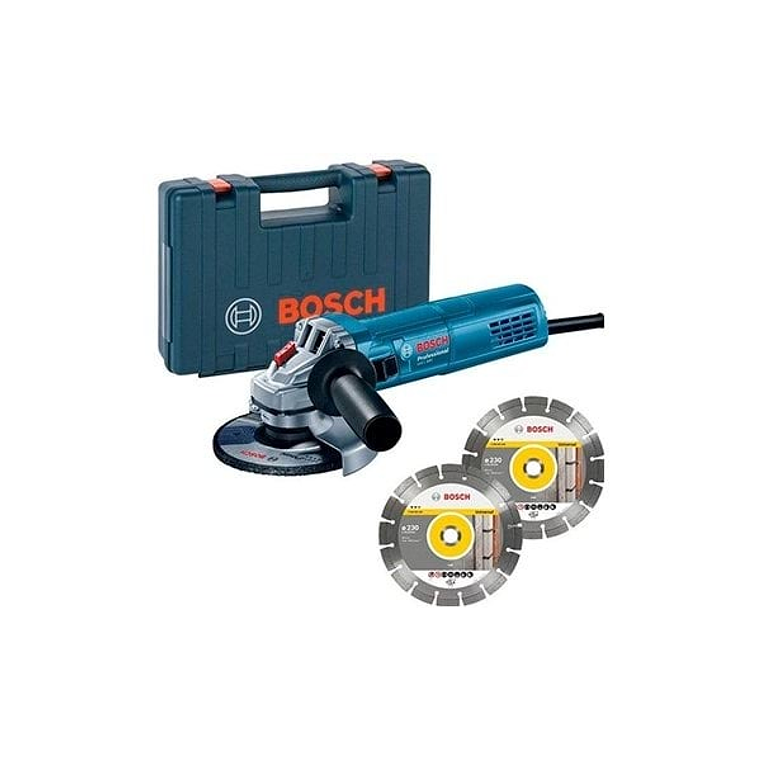 Rebarbadora PRO HEAVY DUTY GWS 880 + Mala de Transporte BOSCH 1